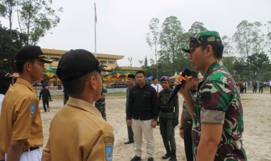 Dandim 0301/Pbr Mewakili Danrem 031/WB Hadiri LKBB Tingkat SLTA Se Sumatera