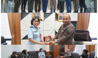 Wakil Kepala Kejaksaan Tinggi Riau Terima Kunjungan Kerja Sekaligus Silaturahmi Oditur Jenderal TNI