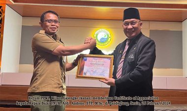 Tim PPWI Lakukan Kunjungan Silahturahmi kepada Kepala Balai TNUK