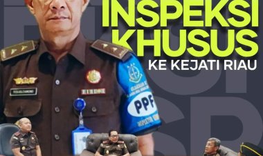 KUNJUNGAN KERJA INSPEKTUR KEUANGAN PADA JAMWAS KEJAKSAAN AGUNG RI DALAM RANGKA INSPEKSI KHUSUS
