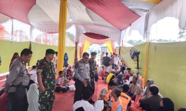 Babinsa Kodim 0301/Pbr Bersama Polsek Rumbai Laksanakan PAM di Lapas Kelas II Narkotika 