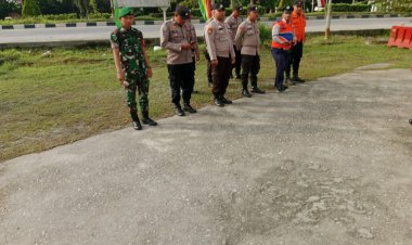 Puncak Arus Balik Diprediksi Minggu, Personel Kodim 0301/Pbr Ingatkan Ini Pada Masyarakat.