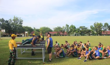 Personel Kodim 0301/Pbr Laksanakan Tes Samapta Periodik 1 TA 2024.