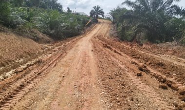 Jelang Penutupan TMMD, Pengerjaan Jalan Kalabau Selesai 100 Persen 