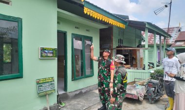 Ditinjau Dansatgas, Program RTLH TMMD ke 120 Capai Tahap Finishing 