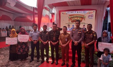 Waliki Dandim, Danramil 06 Sukajadi Hadiri Pekan Pangan Lokal