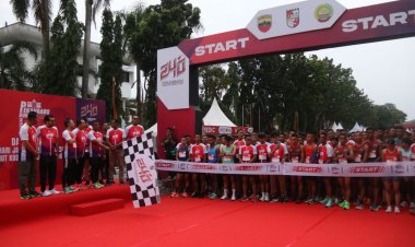 Sempena HUT ke- 74 Kodam I/BB dan Hari Jadi ke- 240 Kota Pekanbaru, Kodim 0301/PBR dan Pemko Gelar Pekanbaru Bukit Barisan FUN RUN 5K'.
