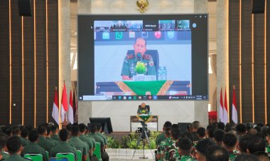 Kodim 0301 PBR Ikuti Arahan Jam Komandan dari Danrem 031 WB