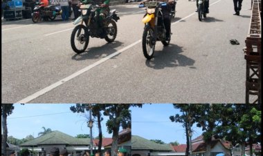 Kodim 0301/Pbr Ikuti Simulasi Sispamkota Pilkada 2024.