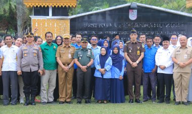 Dandim 0301/Pbr Diwakili Kasdim Hadiri Peringatan HUT Koperasi Ke-77