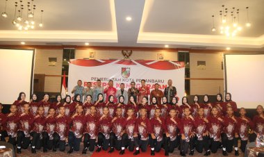 Dandim 0301/Pbr Hadiri Resepsi Kenegaraan Dalam Rangka HUT RI Ke-79 Kota Pekanbaru