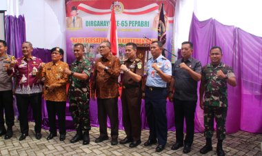 Dampingi Kasrem 031/WB,Kasdim Hadiri HUT Ke - 56 Persatuan Purnawirawan TNI - Polri  Provinsi Riau
