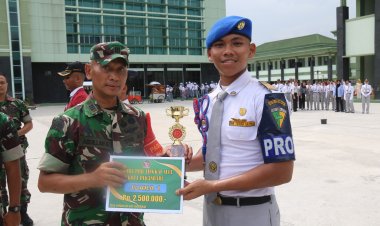 Kodim 0301/Pbr Sukses Laksanakan Lomba PPB Guna Meriahkan HUT TNI ke - 79