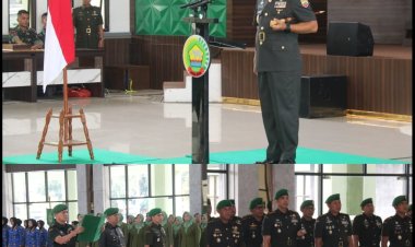 Dandim 0301/Pbr Hadiri Sertijab Dantim Intel Korem 031/WB dan Tradisi Korps