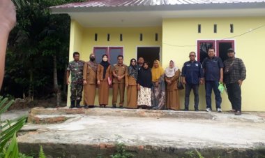 Babinsa Kodim 0301/ Pbr Hadiri Penyerahan Kunci RTH Pada Warga Binaan