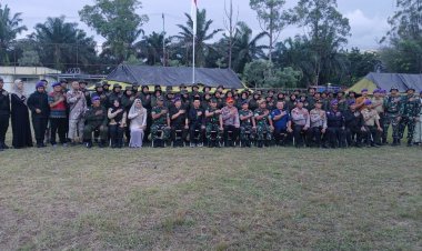 Wakili Dandim, Danramil 01/Rumbai Hadiri Pembukaan Diklatsar Menwa Indra Pahlawan Angkatan XXXLIII