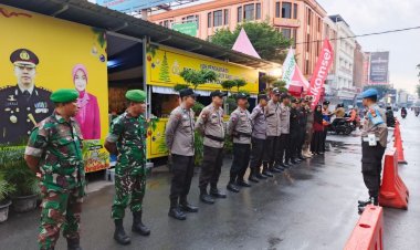 Personel Kodim 0301/Pbr Laksanakan Pengamanan Pos Nataru 2025