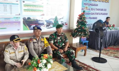 Babinsa Kodim0301/Pbr Terus Laksanakan Pengamanan di Posko Terpadu