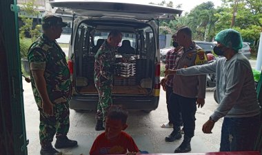 Babinsa Kodim 0301/Pbr Monitoring Pendamping Tim Satuan Pelayanan Pemenuhan Gizi