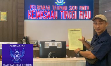 Aliansi Pemuda Anti Korupsi Laporkan Kadis PUPR Meranti ke Kejati Riau: Dugaan "Kangkangi" Aturan Swakelola Jadi Sorotan BPK