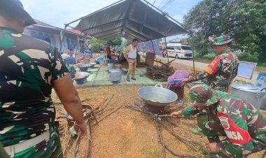 Danramil 07/Tenayan Bertekad Berikan Pelayanan maksimal Bagi Para Pengungsi
