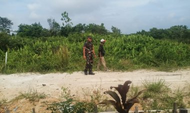 Puasa dan Musim Pancaroba,Tak Surutkan Langkah Babinsa Kodim Untuk Patroli