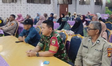 Babinsa Kodim 0301/Pbr Hadiri Sosialisasi PPDB dan Pemilihan Ketua OSIS SMKN 7 Pekanbaru