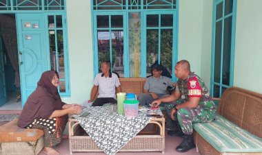 Babinsa Kodim0301/Pbr Komsos Bersama Tokoh Masyarakat dan Warga Binaan