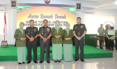 Serah Terima Jabatan Dandim 0301/Pekanbaru, Tanda Estafet Pengabdian Berlanjut