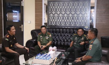 Dandim 0301/Pekanbaru Laksanakan Silaturahmi ke Kejaksaan Negeri Pekanbaru
