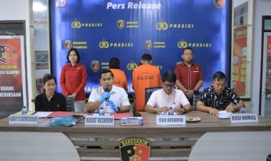 Polres Kampar Ungkap Kasus Pencabulan dan Persetubuhan Anak Yang Menyedihkan,dua Tersangka Ditahan