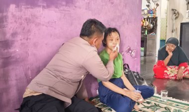 Polres Kampar Beri Perawatan Medis dan Pendampingan untuk Korban KDRT, Tunjukkan Kepedulian Nyata