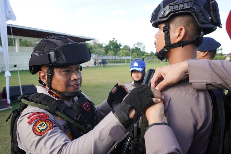Wakapolda Riau Tutup Pelatihan Tim RAGA, Tegaskan Komitmen Berantas Premanisme dan Anarkisme