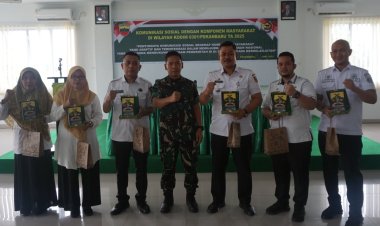 Pererat Silaturahmi, Kodim 0301/Pekanbaru Gelar Komunikasi Sosial Komponen Masyarakat