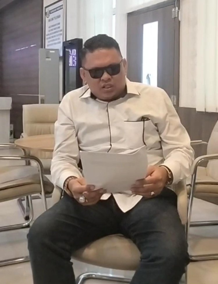 Ketua KNPI Riau Larshen Yunus Resmi Laporkan Oknum DPRD Riau Fraksi Golkar Ke Kejati Riau