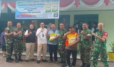 Jaga Ketersediaan Pangan,Koramil 01/ Rumbai Jalin Kerjasama Dengan Bulog