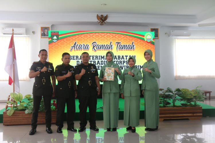 Dandim 0301/Pekanbaru Hadiri Tradisi Korps dan Sertijab Kasiops Kasrem 031/WB