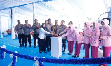 Kapolda Riau Resmikan SPPG Bhayangkari di Tambang, Kapolres Kampar: 'Ini Bukti Nyata Polri Peduli Gizi Anak Bangsa!"