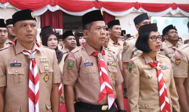 Dandim 0301/Pbr Hadiri Pelantikan Pengurus Kwarda Gerakan Pramuka Riau Masa Bakti 2025–2030