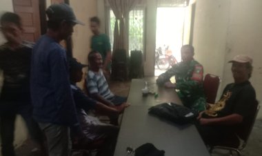 Melalui Pendekatan Humanis,Babinsa Kodim 0301/Pbr Redam Keresahan Warga Binaan