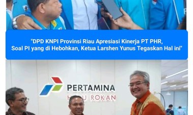 Ketua KNPI Riau Apresiasi Kinerja PT PHR, Dana PI Bermanfaat Bagi Rakyat