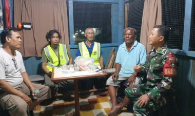 Melalui Komsos,Babinsa Kodim 0301/Pbr Babinsa Kodim Tingkatkan.Stabilitas Keamanan