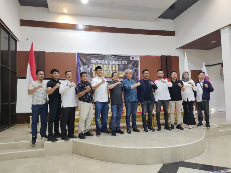 David Safiardi Terpilih Secara Aklamasi Dalam Musda Kick Boxing Kota Pekanbaru