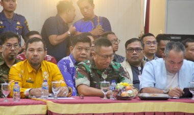 Wakili Dandim 0301/Pbr, Pasiops Hadiri Rakor Lintas Sektor di Balai Serindit