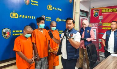 Satreskrim Ekpos Dua Kasus Menonjol, Tunjukkan Komitmen Dalam Pemberatan Kriminalitas di Kampar!