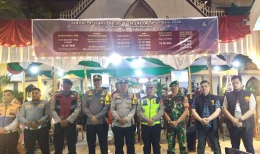 Sinergi TNI-Polri dan Instansi Terkait, Babinsa Kodim 0301/Pbr Amankan Perayaan Natal di Sukajadi