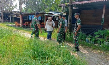 Kodim 0301/Pbr Cek Lokasi Pembangunan KDKMP di Rumbai