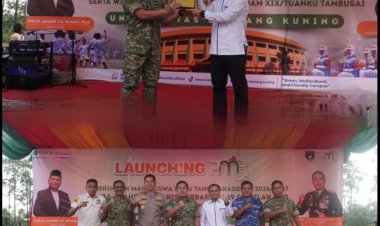 Dandim 0301/Pekanbaru Hadiri LOBB SMA/SMK se-Riau Piala Pangdam XIX/TT