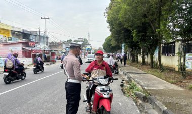 Polres Kampar Gelar Operasi Keselamatan, Tingkatkan Kesadaran Masyarakat Berlalu Lintas!