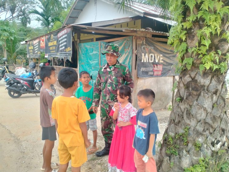 Ramadhan Penuh Berkah, TMMD Hadirkan Kehangatan untuk Anak-anak